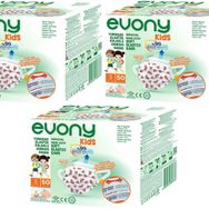 Evony 150'li 3 Katlı Filtreli Burun Telli Cerrahi Maske