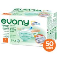 Evony 50 Adet 3 Katlı Cerrahi Maske
