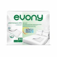 Evony 5069185 Jumbo Örtü 60 x 90 cm 30 Adet Yatak Koruyucu