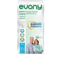 Evony 5x30 Adet Orta Boy Yetişkin Emici Külot Hasta Bezi