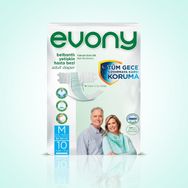 Evony Bel Bantlı Orta M 10 Adet Hasta Bezi
