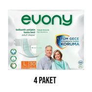Evony L 4x30'lu Belbantlı Yetişkin Hasta Bezi