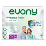 Evony Premium Yetişkin Bel Bantlı Tekstil Yüzey Ekstra Büyük 90 Adet Hasta Bezi
