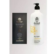 Evoque Smart Keratın Saf ve Organik 100 ml Argan Yağ + Milk Therapy Sülfatsız 1 lt Şampuan