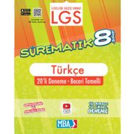 Evrensel İletişim Yayınları - 8. Sınıf Sürematik Türkçe 20'li Deneme