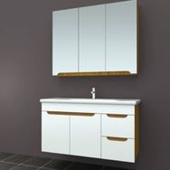 Evros Enjoy Beyaz 100 cm Banyo Dolabı