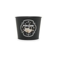 Evstyle Siyah Metal Popcorn Kovası