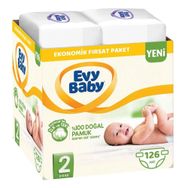 Evy Baby No:2 Mini 126 Adet Bebek Bezi