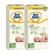 Evy Baby No:2 Mini 76 Adet Bebek Bezi