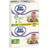Evy Baby No:3 Midi 62 Adet Bebek Bezi