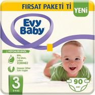 Evy Baby No:3 Midi 90 Adet Bebek Bezi