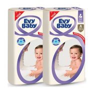 Evy Baby No:4 Maxi 108 Adet Bebek Bezi