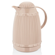 EW's Kitchenware Ews Akrilik 1.5 LT Süt Kahve Rengi Barok Termos