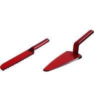 EW's Kitchenware Kırmızı Spatula Bıçak Seti