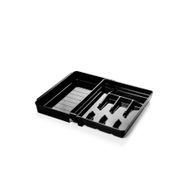 EW's Kitchenware Siyah Ayarlanabilir Çekmece İçi Kaşıklık