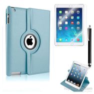 Exclusive Phone Case iPad Air 360 Standlı Turkuaz+Film+Kalem Kılıf