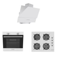 Exep Smart EF200 - EO320 - ED402 Beyaz 3'lü Ankastre Set