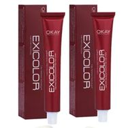 Exicolor 5.46 Açık Kahve Bakır Kızıl 2x60 ml Saç Boyası