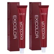 Exicolor 6.3 Fındık Kabuğu 2x60 ml Saç Boyası