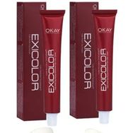 Exicolor 7.0 Yoğun Kumral 2x60 ml Saç Boyası