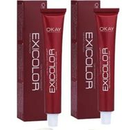 Exicolor 7.443 Kumral Yoğun Bakır Dore 2x60 ml Saç Boyası