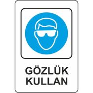 Extra Fix 16x24 cm Pvc Gözlük Kullan Levhası