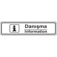 Extra Fix 7x24 cm Pvc Danışma Informatıon Levhası