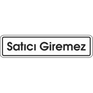 Extra Fix 7x24 cm Pvc Satıcı Giremez Levhası