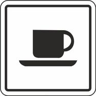 Extra Fix Pvc Cafe Uyarı Levhası