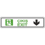 Extra Fix Pvc Çıkış-Devam Uyarı Levhası