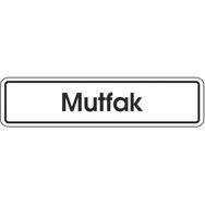 Extra Fix Pvc Mutfak Uyarı Levhası