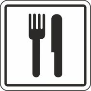 Extra Fix Pvc Restaurant Uyarı Levhası