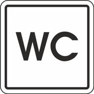 Extra Fix Pvc WC Uyarı Levhası