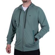 Exuma 1312083 Siyah Tam Fermuarlı Erkek Sweatshirt