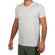 Exuma 171202 Gri Erkek Yapıştırma T-shirt