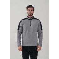 Exuma 2412004 Gri Half Zıp Erkek Polar