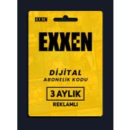Exxen Reklamlı 3 Aylık Üyelik