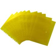Exxo By HFP 35353 10 Adet 310 x 235 mm Klasör A4 Şeffaf Sarı Evrak Çantası
