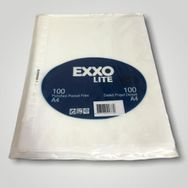 Exxo Renkli Pp Gri A4 100'lü Poşet Dosya