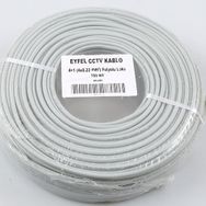 Eyfel EFC00 4+1 2x0.22 Folyolu Lüks 100m Cctv Kablo