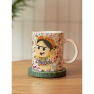 Eylül Design Frida Kahlo Temalı Özel Tasarım Çift Taraf Baskılı Kupa Bardak
