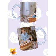 Eylül Design Friends Joey ve Chandler Tam Tur Baskılı Özel Tasarım Renkli Baskılı Kupa Bardak
