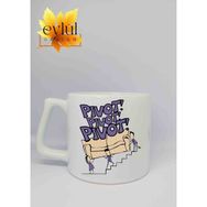Eylül Design Friends Temalı Pivot Özel Tasarım Baskılı Lüks Seramik Kupa Bardak