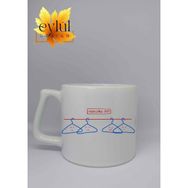 Eylül Design Hanging Out Yazılı Esprili Özel Tasarım Baskılı Lüks Seramik Kupa Bardak