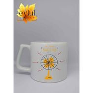 Eylül Design I'm Your Biggest Fan Eğlenceli Özel Tasarım Baskılı Lüks Seramik Kupa Bardak