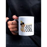 Eylül Design Just Cool Yazılı Dinazor Özel Tasarım Kupa Bardak