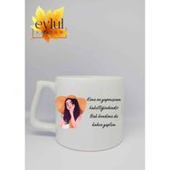 Eylül Design Kime Ne Yapmışsam Yazılı Kupa Özel Tasarım Baskılı Seramik Kupa