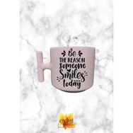 Eylül Design Krem Rengi T Saplı Be Reason Motivasyon Özel Tasarım Baskılı T Kupa