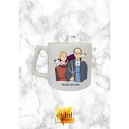 Eylül Design Sanat ve Kediler Woods Cat Özel Tasarım Baskılı Seramik Kupa Bardak