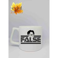 Eylül Design The Office Dwight Schrute False Baskılı Lüks Seramik Kupa Bardak